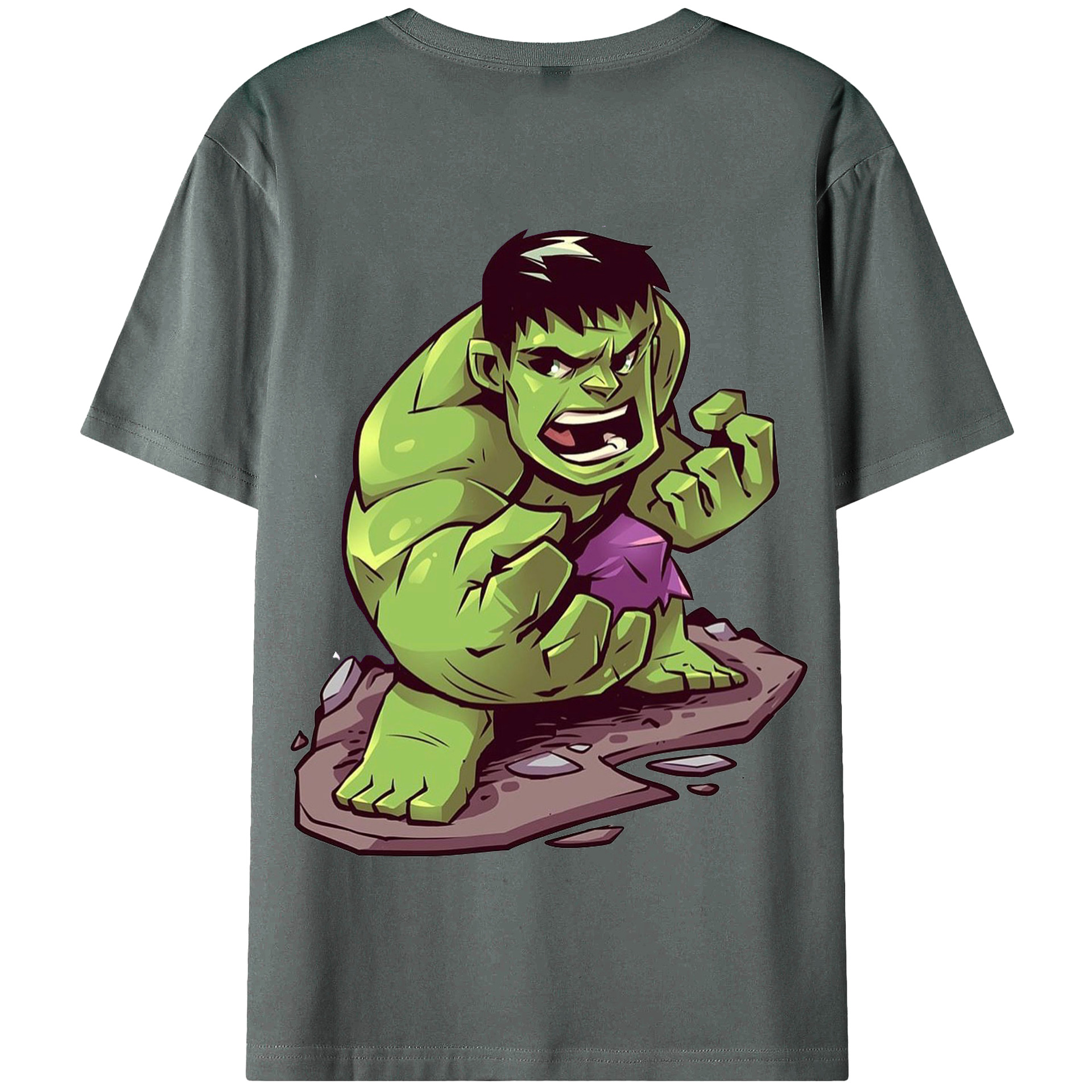 （画像用） アベンジャーズ The Avengers 綿100％半袖Tシャツ（背面プリント）